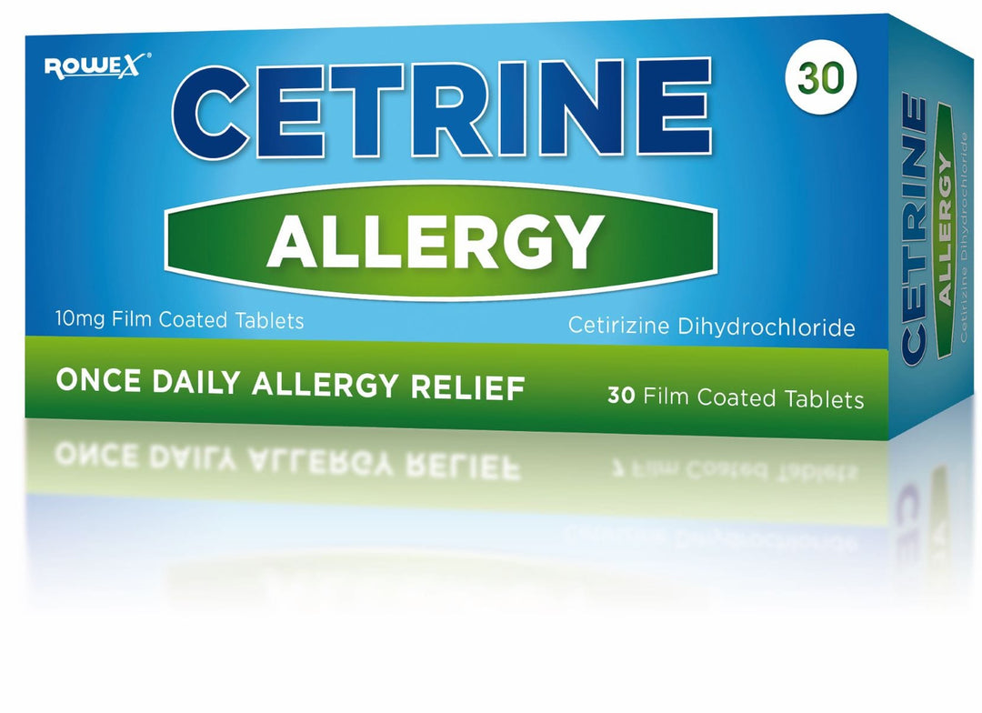 Cetrine Cetirizine 10mg Allergy Tablets (30) Allergy and Hayfever