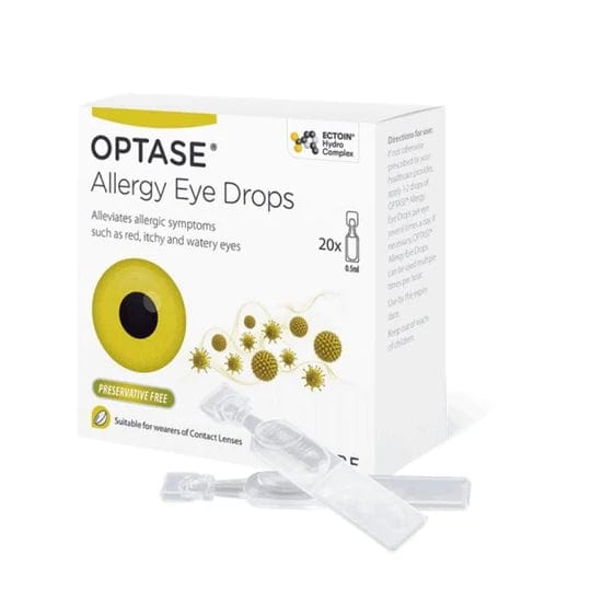 Optase Allergy Eye Drops (20) Allergy and Hayfever