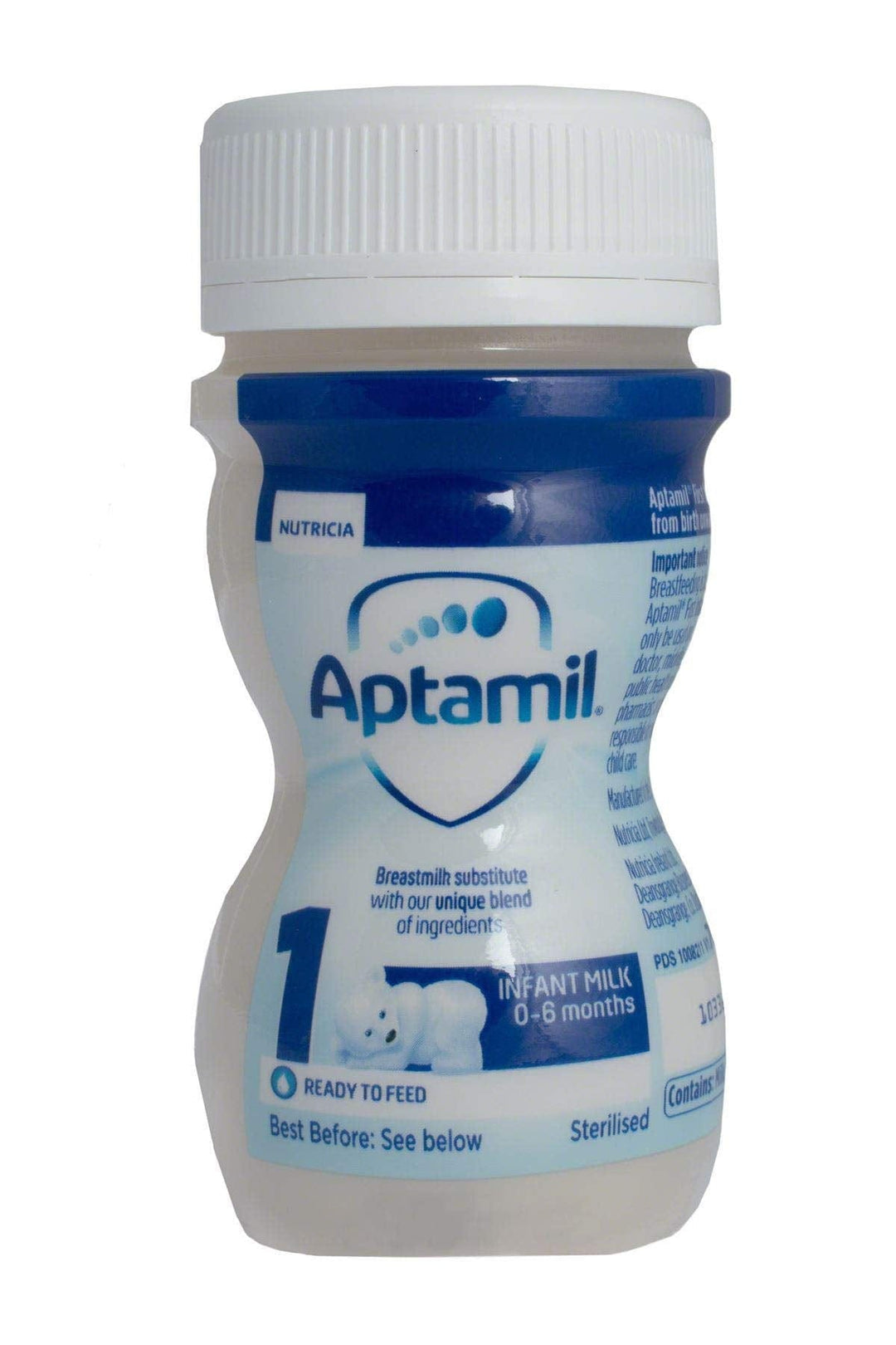 Aptamil 1 First Baby Milk Formula Liquid from Birth (70ml x 24) Baby Feeding