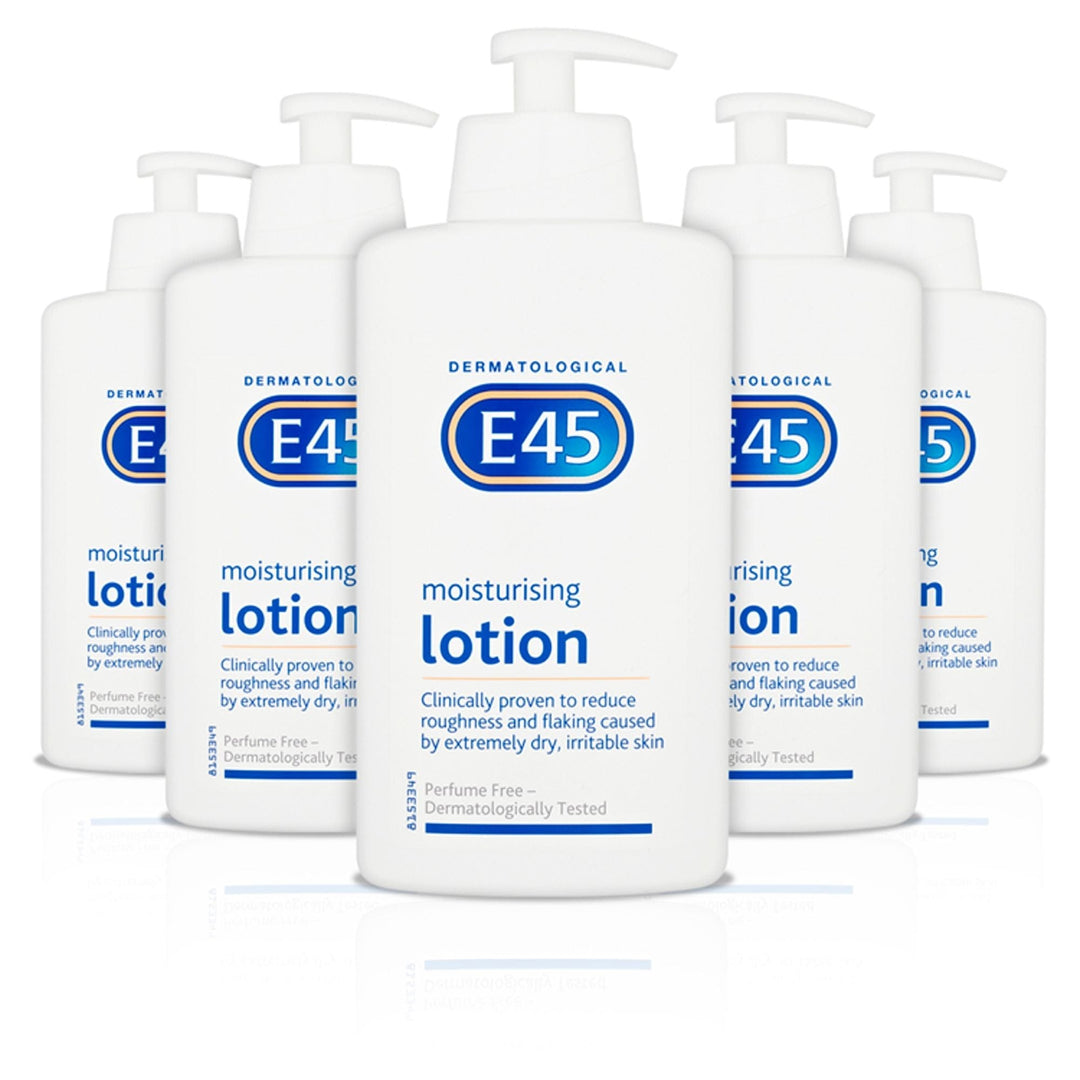 E45 - Moisturising Lotion Pump Dispenser (500ml) Body