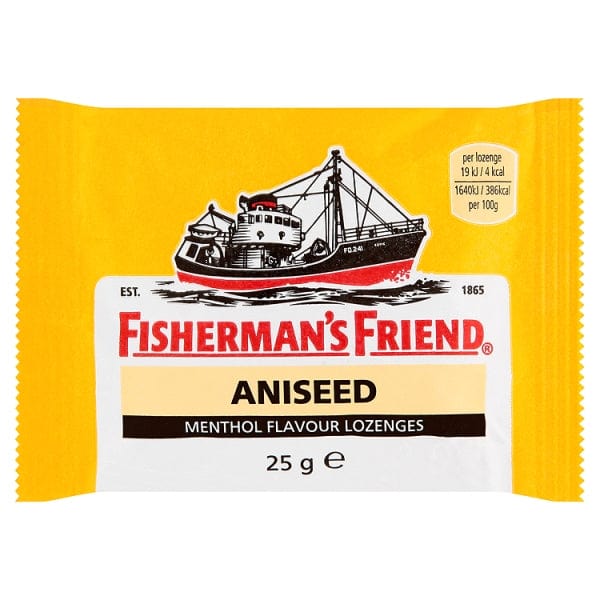 Fisherman's Friend - Aniseed Lozenges (25g) Cold and Flu