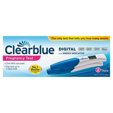 Clearblue Digital Pregnancy Test - Two Tests Conception