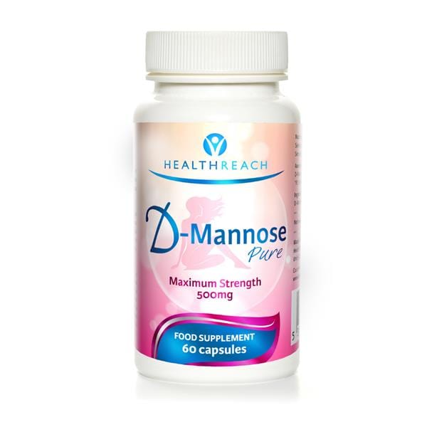 D-Mannose Capsules 500mg (60) - Healthreach Continence Care