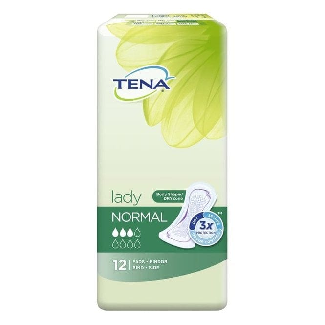 TENA Lady Normal Incontinence Pad 12s Continence Care