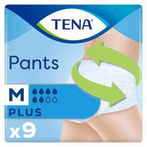 TENA Pants Plus Incontinence Pants - Medium 80-110cm (9) Continence Care