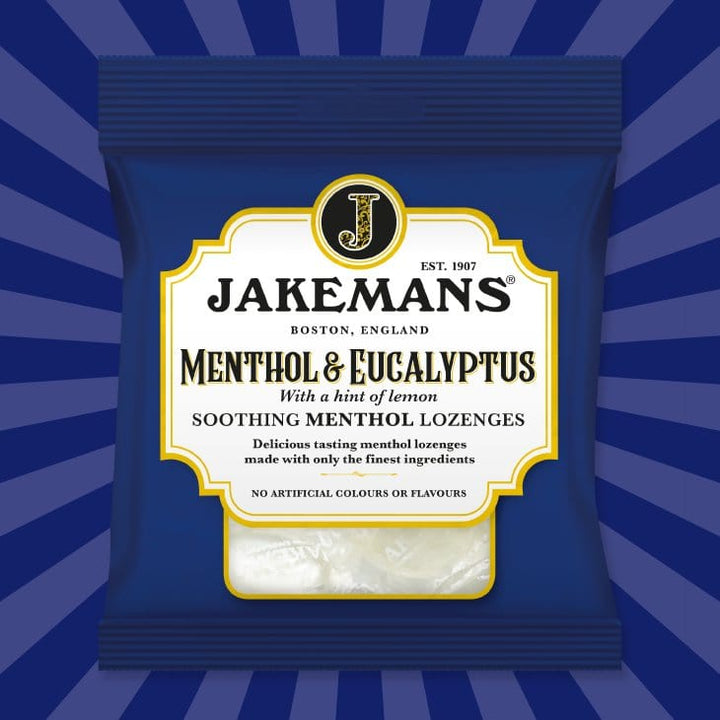 Jakemans Menthol and Eucalyptus Lozenges (73g) Cough