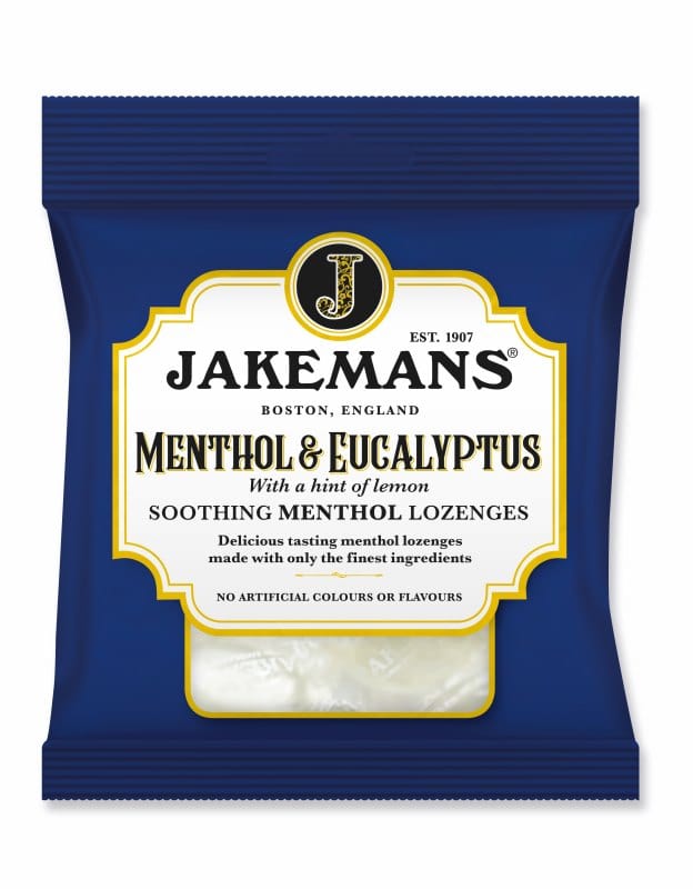 Jakemans Menthol and Eucalyptus Lozenges (73g) Cough