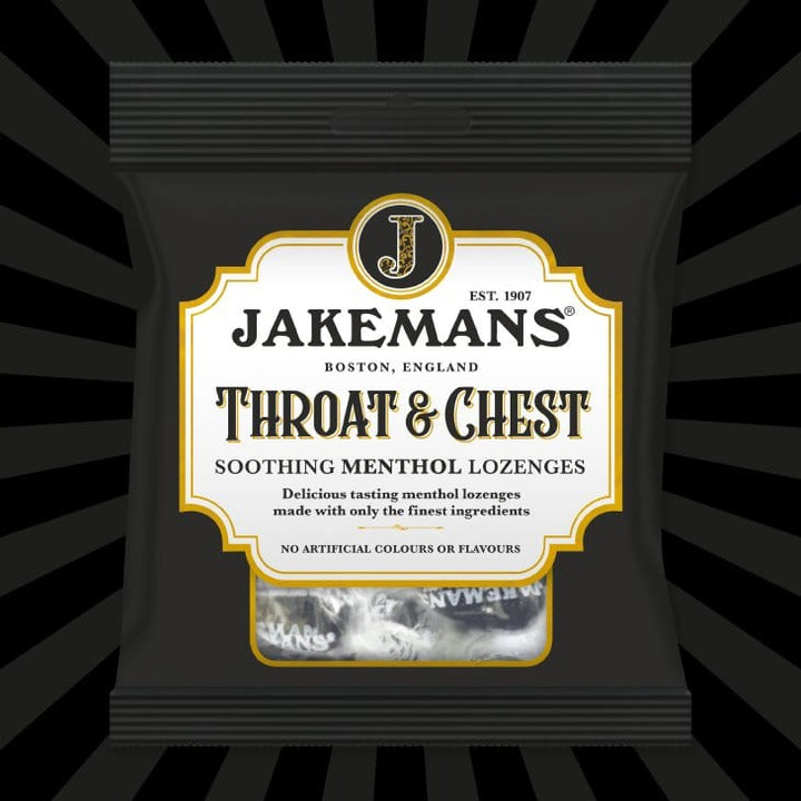 Jakemans - Throat and Chest Soothing Menthol Sweets (73g) Cough
