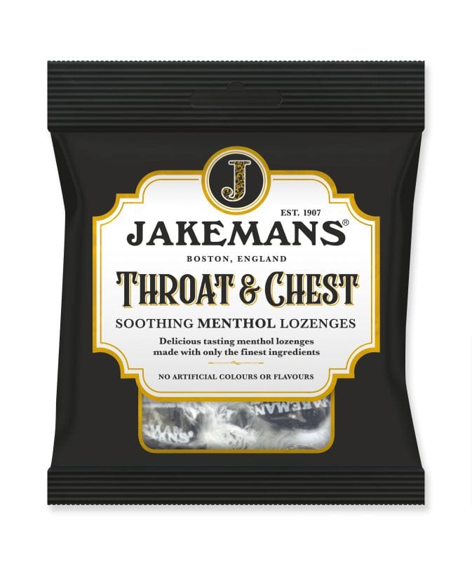Jakemans - Throat and Chest Soothing Menthol Sweets (73g) Cough