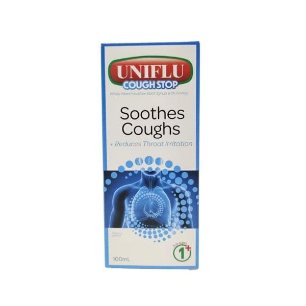 Uniflu Cough Stop Syrup 100ml Cough Uniflu Cough Stop Syrup 100ml