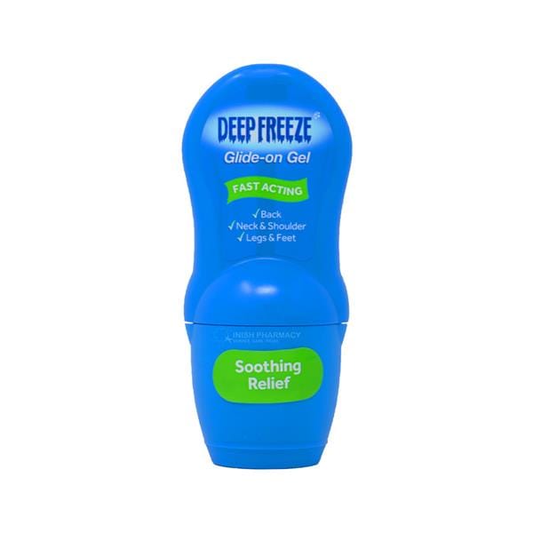 DEEP FREEZE PAIN RELIEF GLIDE ON GEL 50G DEEP FREEZE PAIN RELIEF GLIDE ON GEL 50G