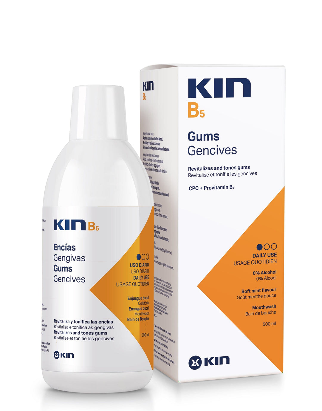 Kin B5 Daily Oral Care Mouthwash (500ml) Dental