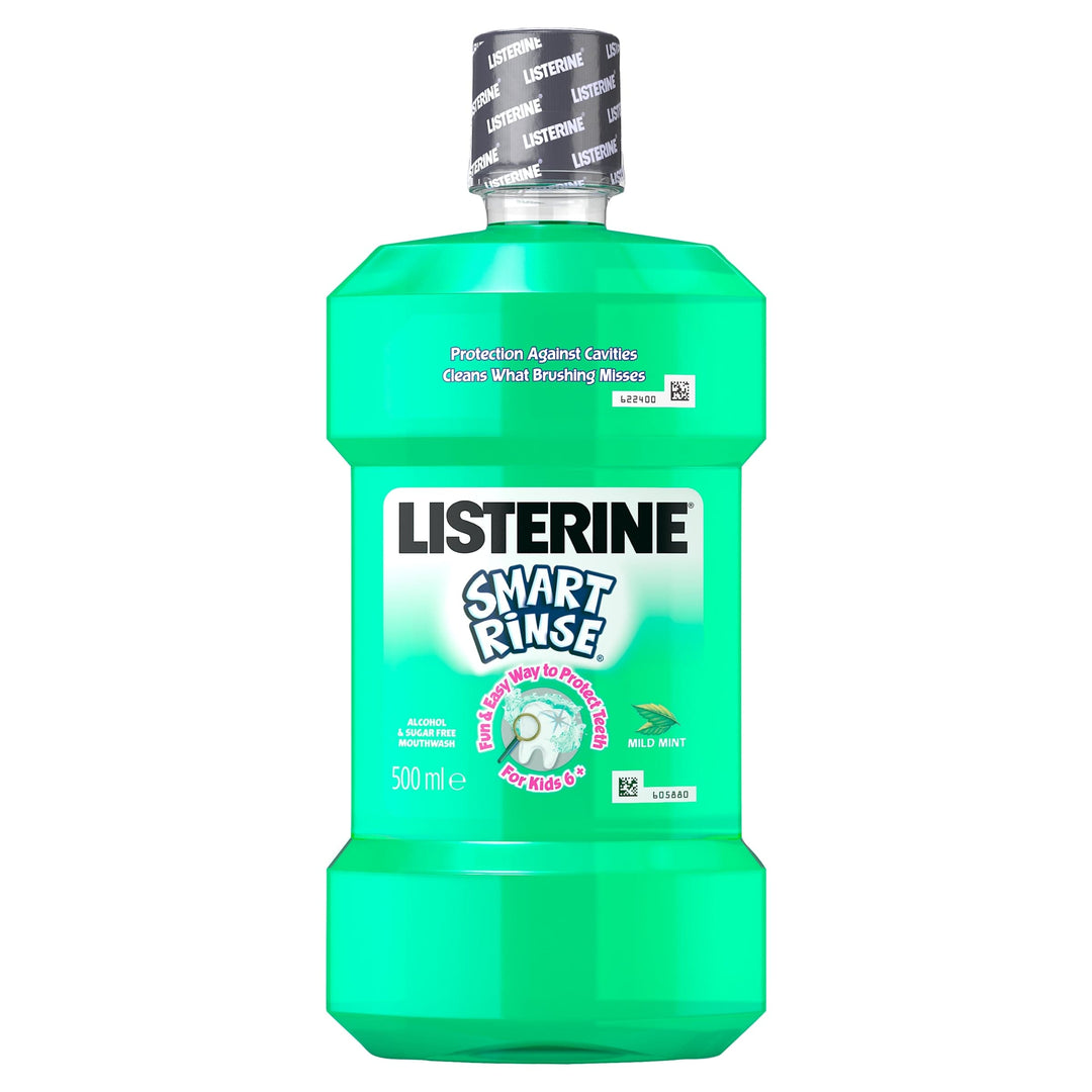 Listerine Smart Rinse Mild Mint (500ml) Dental