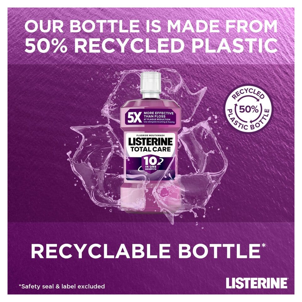 Listerine Total Care Mouthwash 500ml Dental