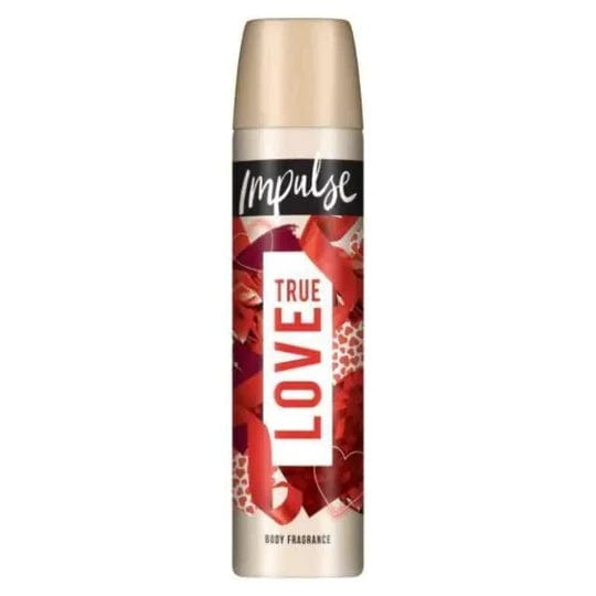 Impulse True Love Body Spray Deodorant (75ml) Deodorant and Antiperspirant