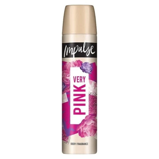 Impulse Very Pink Body Spray Deodorant (75ml) Deodorant and Antiperspirant