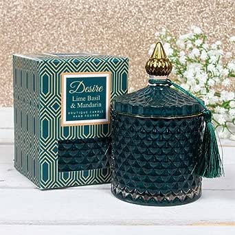 Desire Lime Basil & Mandarin Soy Boutique Candle