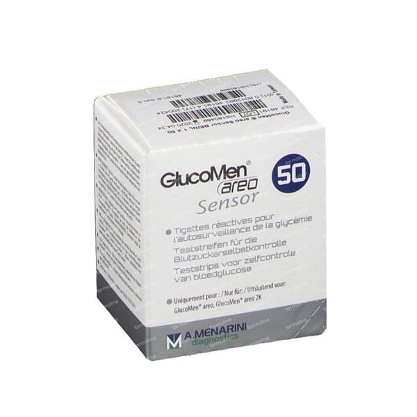 GlucoMen Areo Sensor Test Strips (50) Diabetes Care