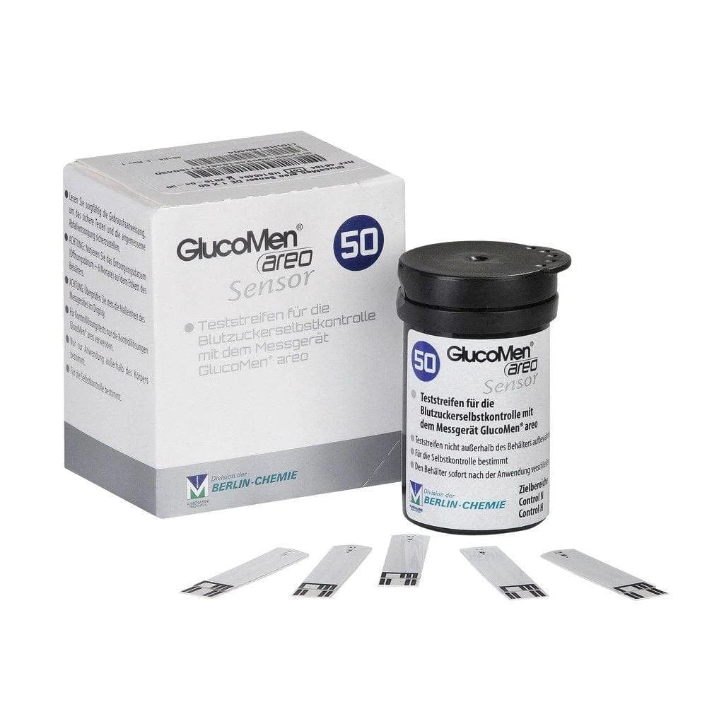 GlucoMen Areo Sensor Test Strips (50) Diabetes Care