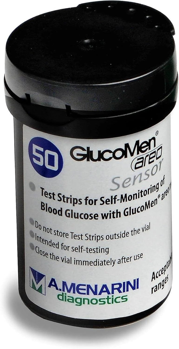 GlucoMen Areo Sensor Test Strips (50) Diabetes Care