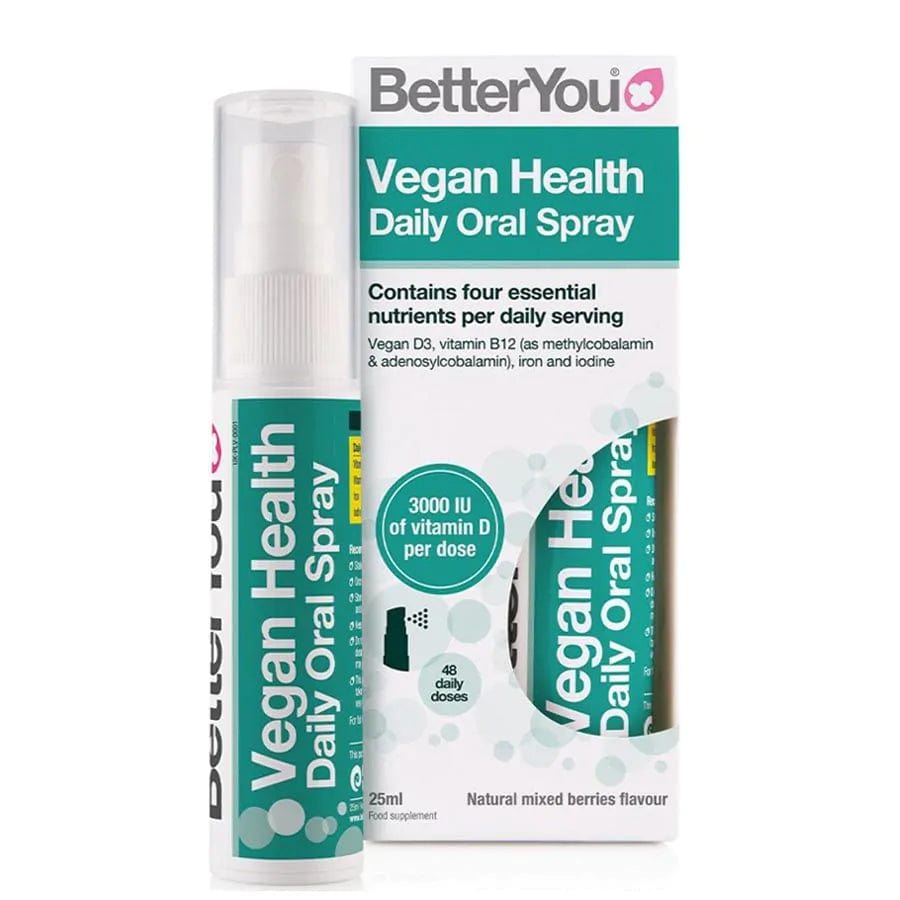 Better You Vegan Health Oral Spray 15ml Energy and Wellbeing