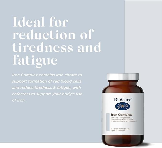 Iron Complex | BioCare (90) Energy and Wellbeing