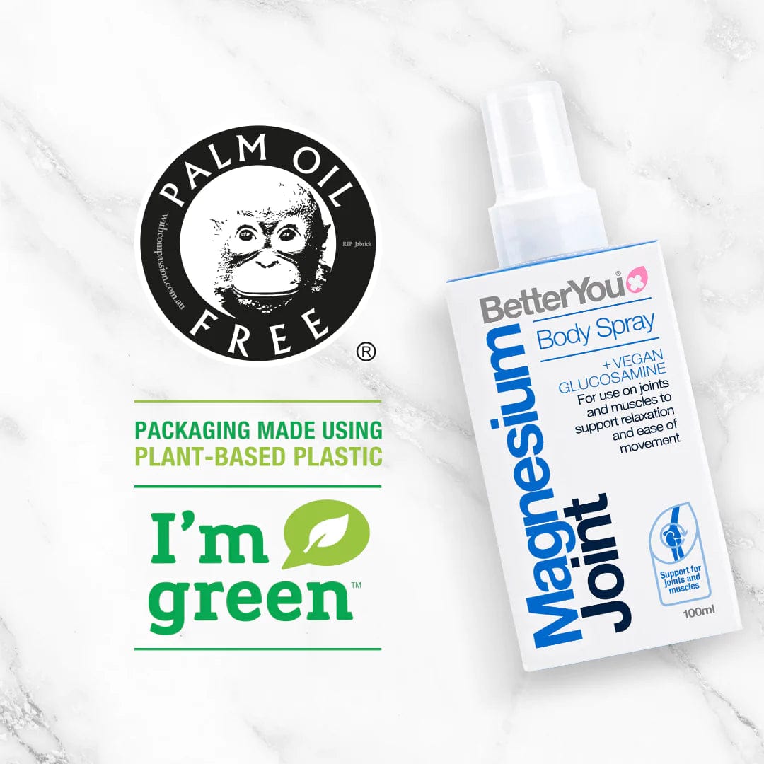 Magnesium Joint Body Spray | Better You (100ml) Energy and Wellbeing