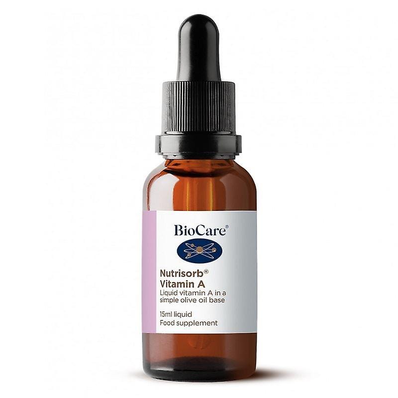 Nutrisorb Liquid Vitamin A | Biocare (15ml) Energy and Wellbeing