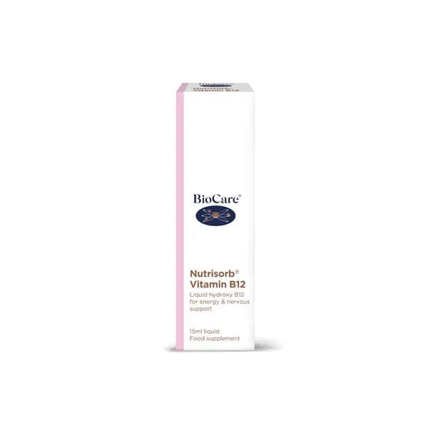 Nutrisorb Vitamin B12 Liquid | Biocare (15ml) Energy and Wellbeing