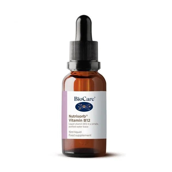 Nutrisorb Vitamin B12 Liquid | Biocare (15ml) Energy and Wellbeing