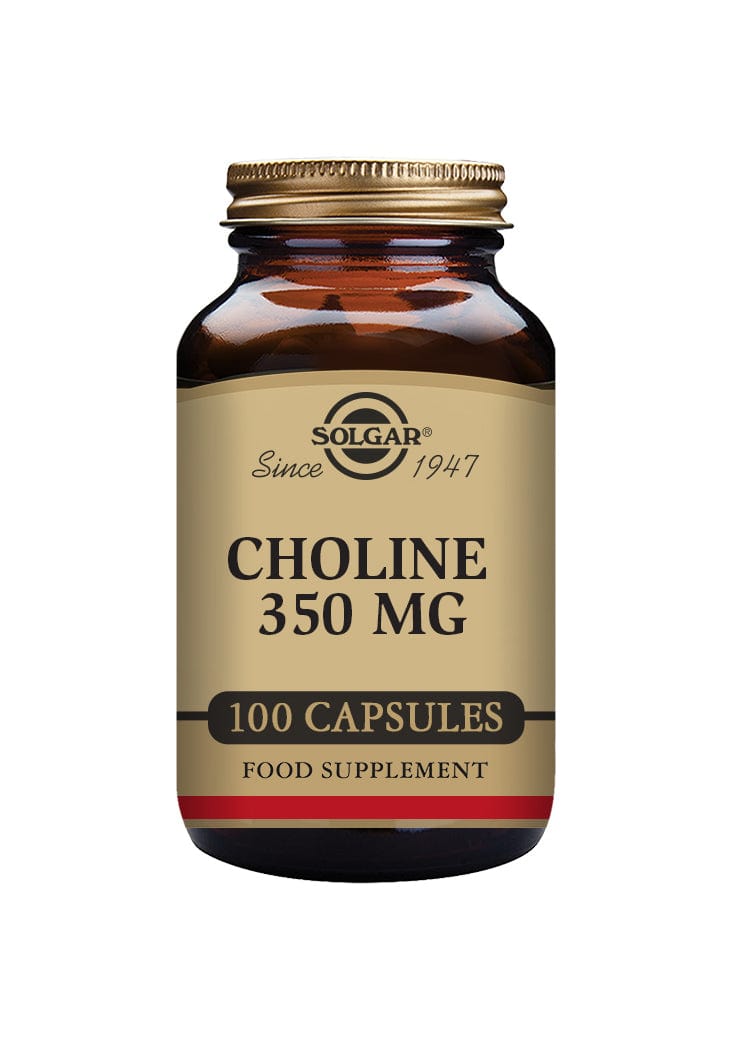 Solgar Choline 350 mg Vegetable Capsules (100) Energy and Wellbeing