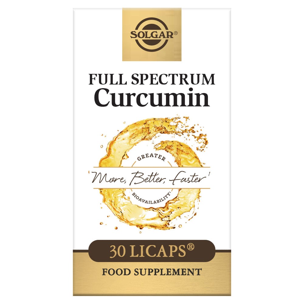 Solgar Full Spectrum Curcumin (30) Energy and Wellbeing