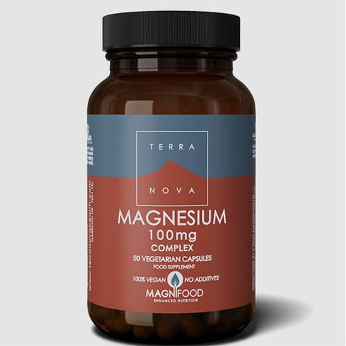 Terranova Magnesium 100mg (50) Energy and Wellbeing