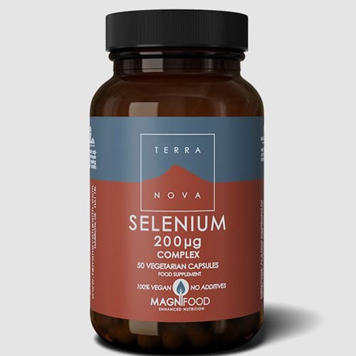 Terranova Selenium 200μg Complex (50) Energy and Wellbeing