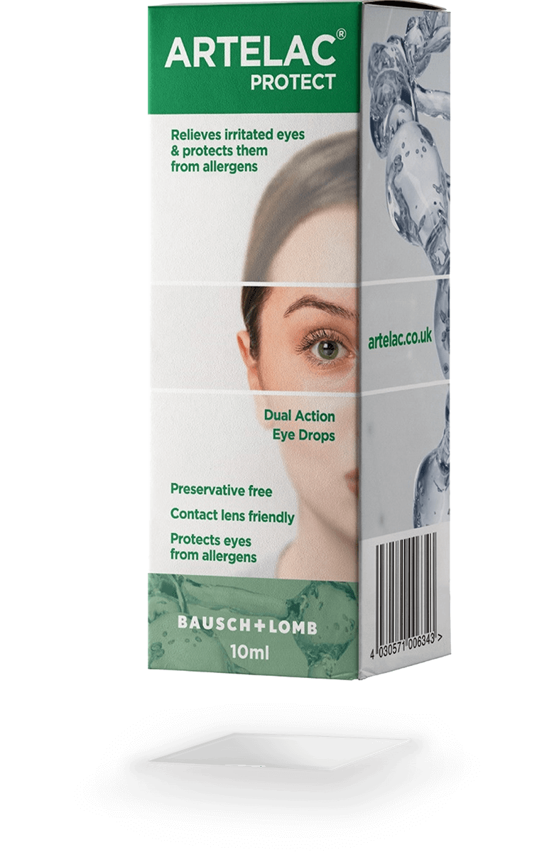 Artelac Protect Dual Action Allergy Relief Eye Drops 10ml Eye Health