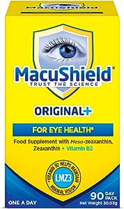 MacuShield Eye Supplements Capsules (90) Eye Health