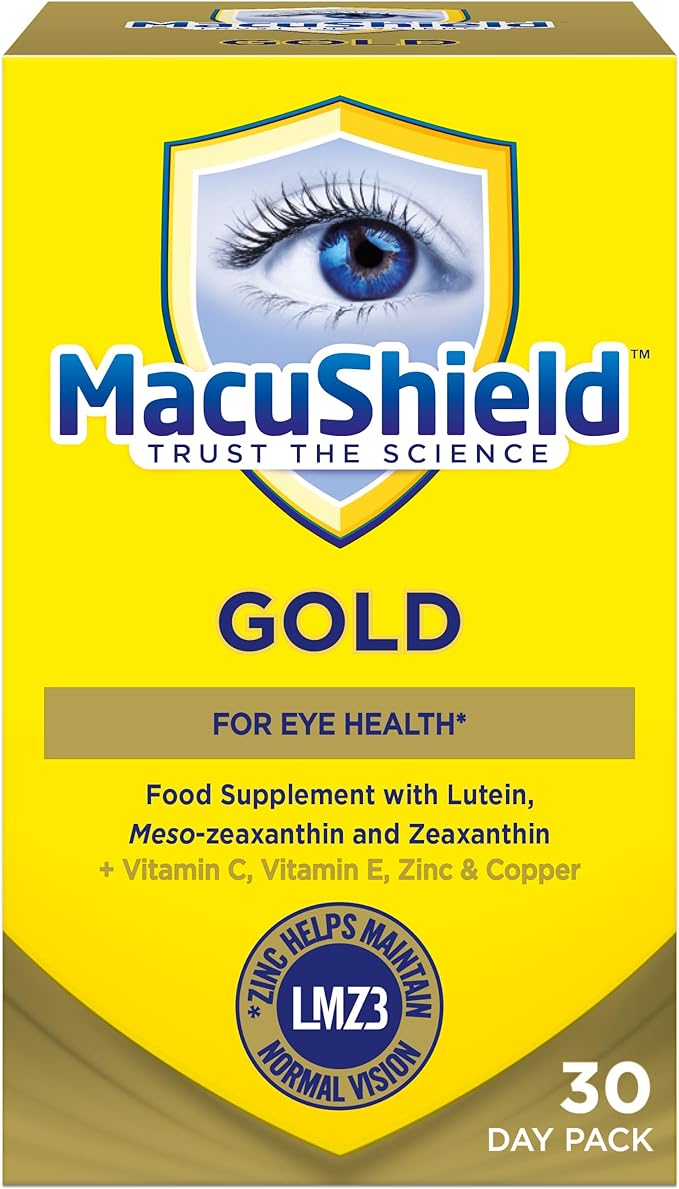 MacuShield Gold Eye Supplements (30 Day Pack) Eye Health