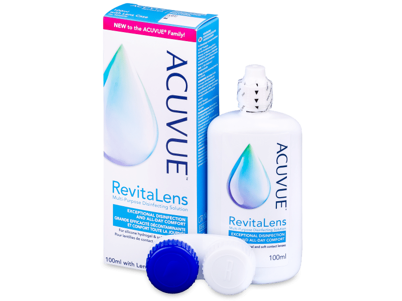 Complete Acuvue Revitalens MultiPurpose Disinfecting Solution (100ml) Eyes and Ears