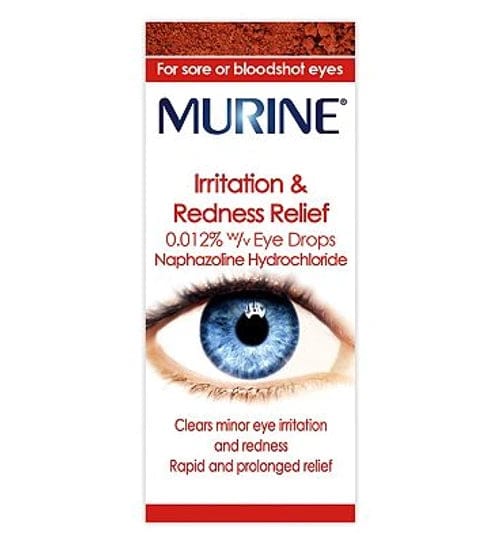 Murine Irritation & Redness Relief Eye Drops (10ml) Eyes and Ears