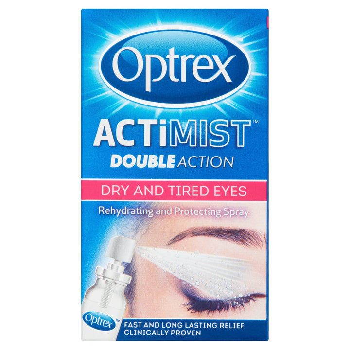 Optrex Actimist Eye Spray for Dry and Tired Eyes (10ml) Eyes and Ears