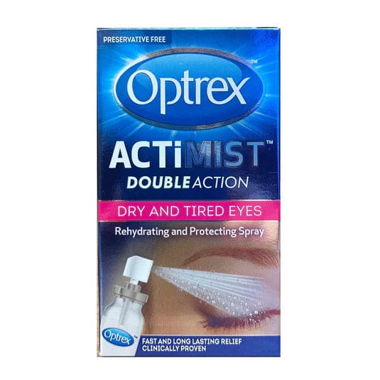 Optrex Actimist Eye Spray for Dry and Tired Eyes (10ml) Eyes and Ears