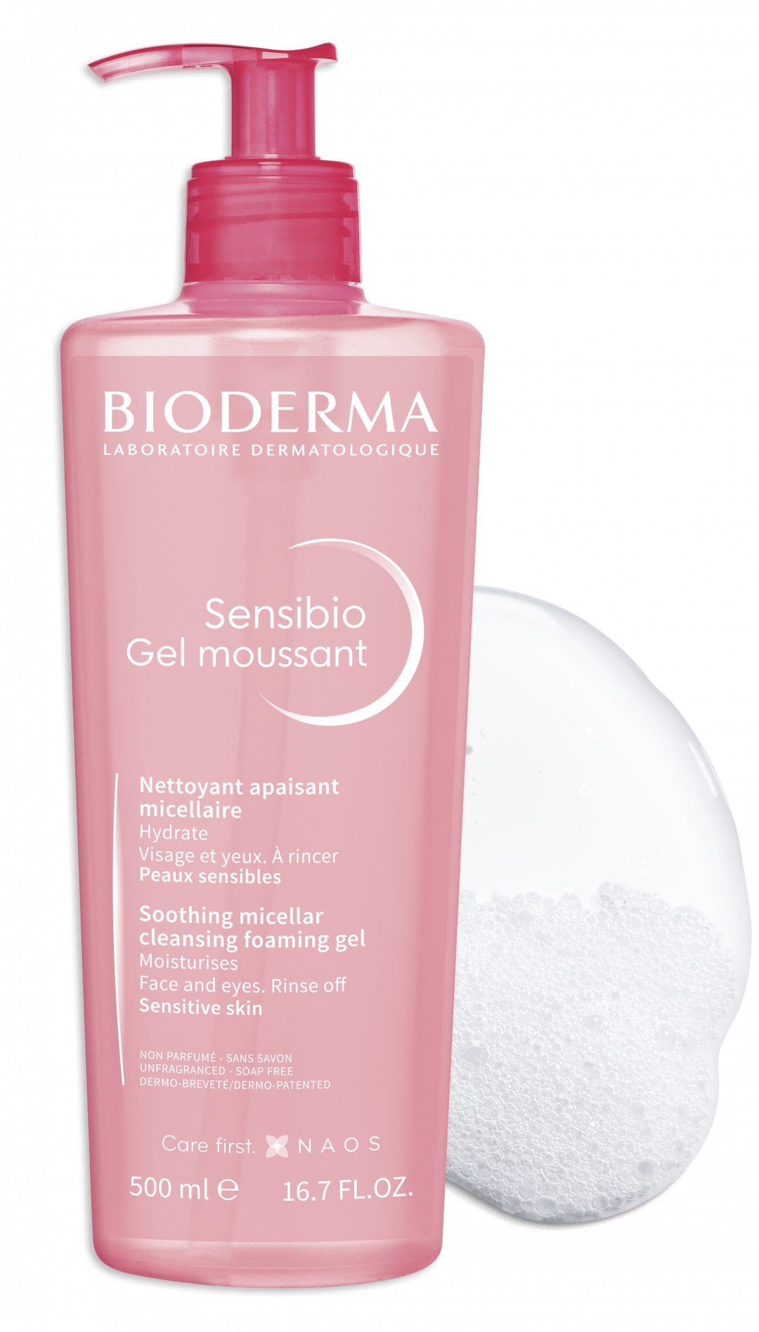 Bioderma Sensibio Gel Moussant 500ml Face Care