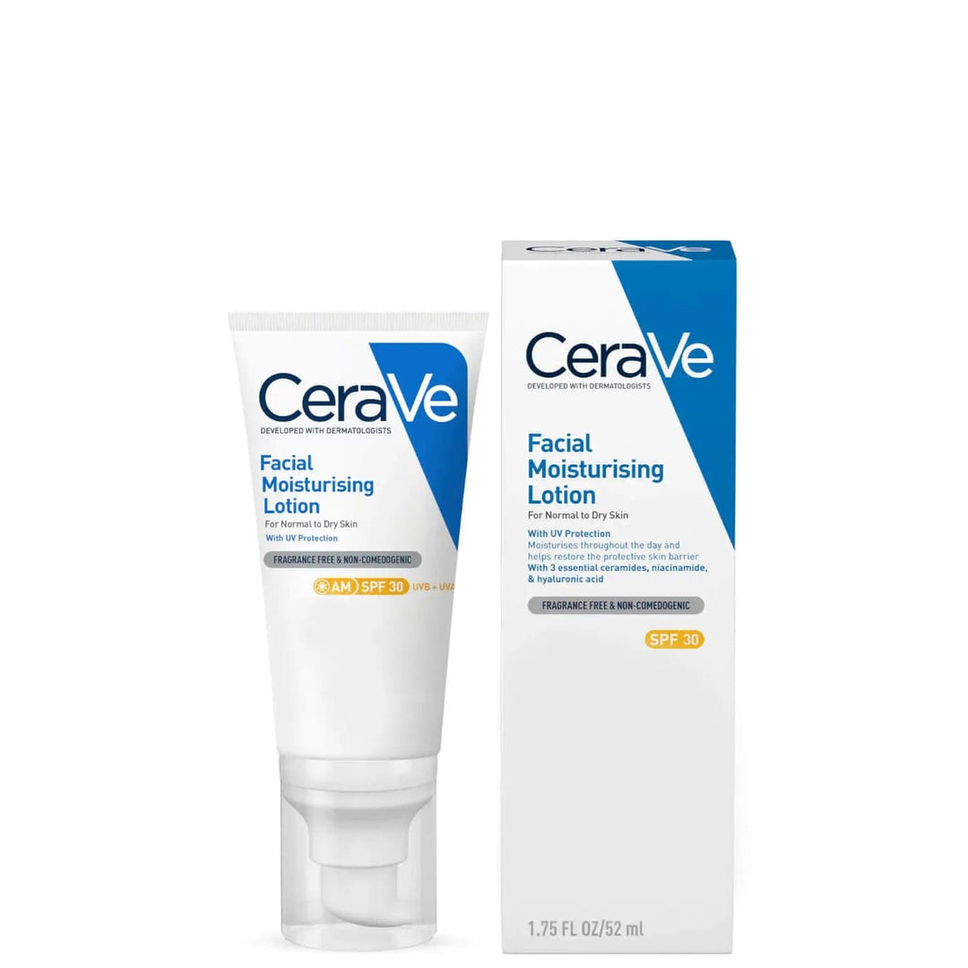 CeraVe AM Facial Moisturising SPF25 Lotion (52ml) Face Care
