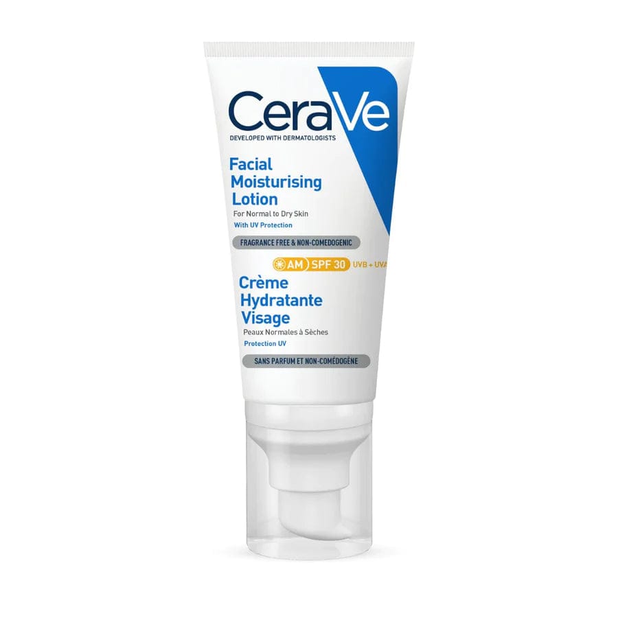 CeraVe AM Facial Moisturising SPF30 Lotion (52ml) Face Care