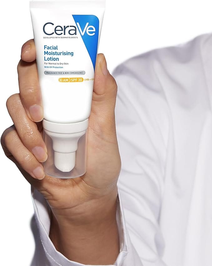 CeraVe AM Facial Moisturising SPF30 Lotion (52ml) Face Care