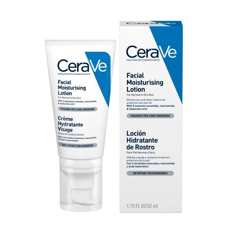 CeraVe PM Facial Moisturising Lotion (52ml) Face Care