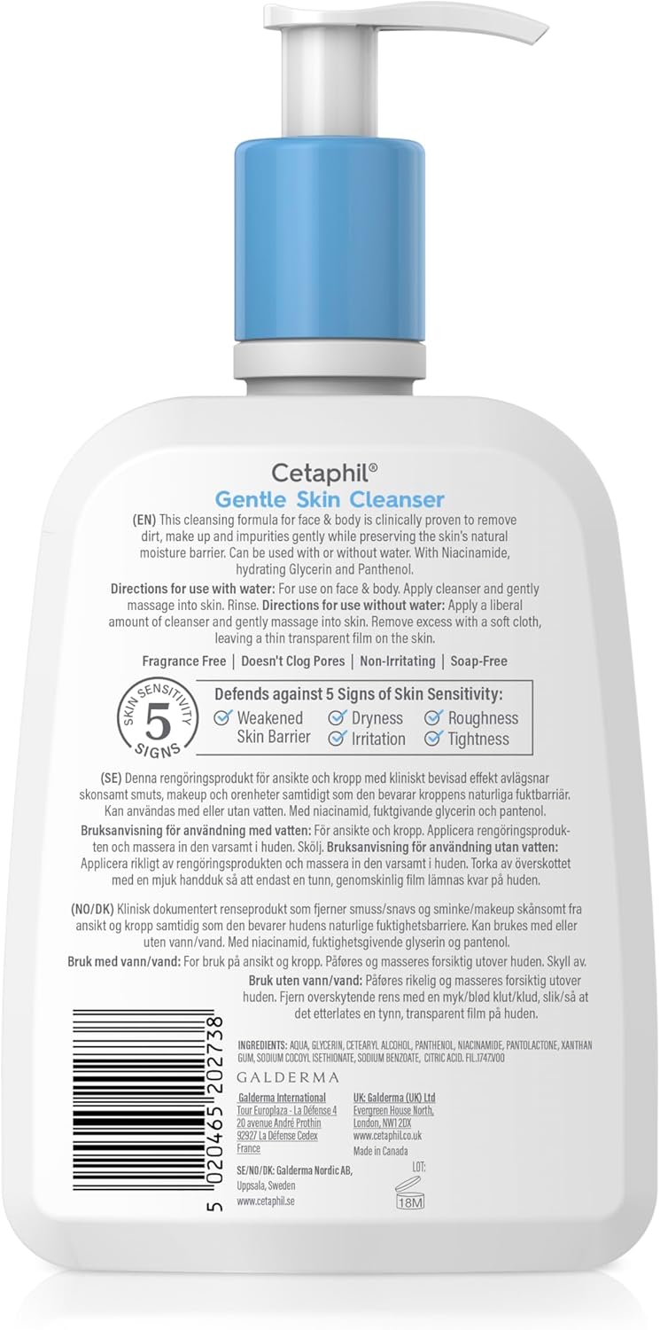 Cetaphil - Gentle Skin Cleanser (473ml) Face Care