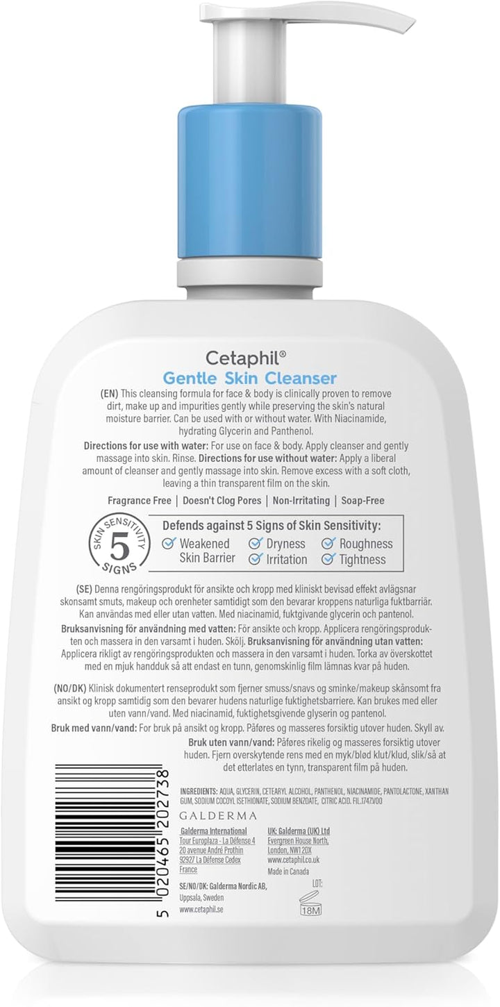 Cetaphil - Gentle Skin Cleanser (473ml) Face Care
