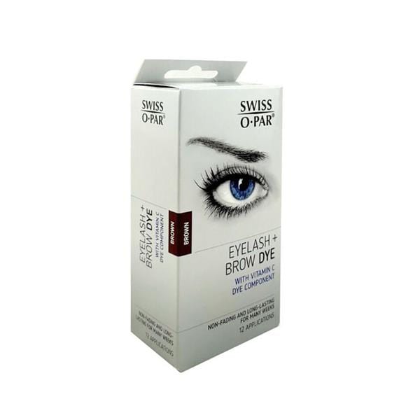 Eyelash and Brow Dye Kit - Swiss O Par ~ Brown Face