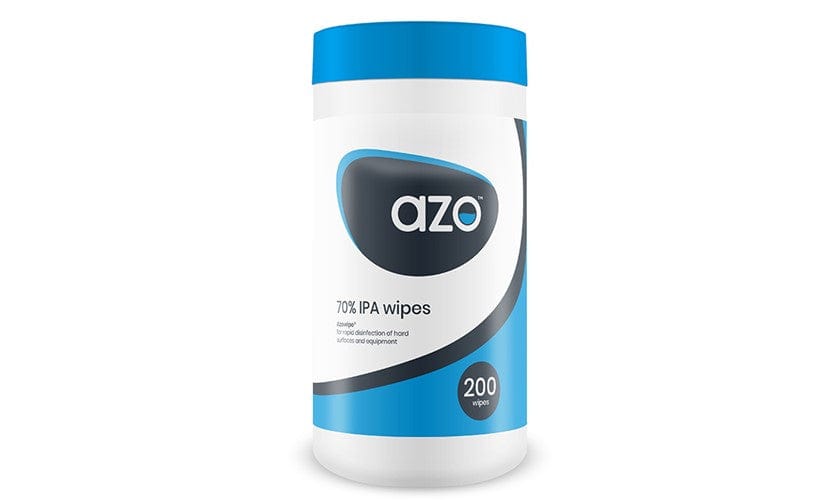 Azo - 70% Alcohol Wipes (200) First Aid